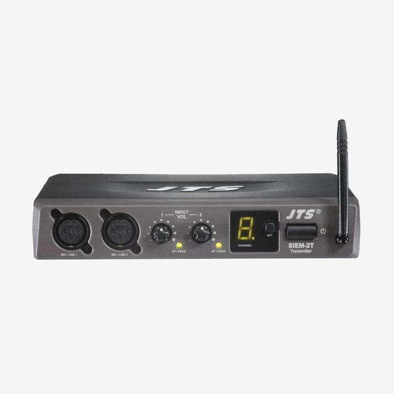 【美品】#695 JTS SIEM-2T & SIEM-2R Sistema de Monitoramento sem Fio In Ear SIEM-2T JTS - Sistema sem